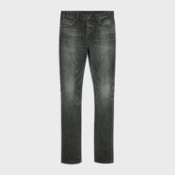 lou jeans in black ice rinse denim