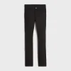 LOU JEANS IN PURE BLACK WASH DENIM