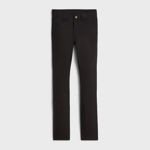 LOU JEANS IN PURE BLACK WASH DENIM