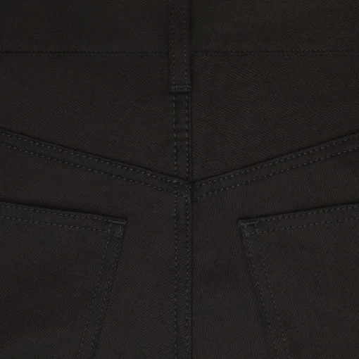 LOU JEANS IN PURE BLACK WASH DENIM