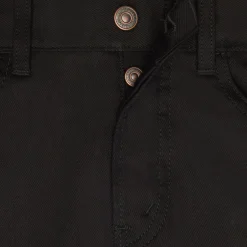 LOU JEANS IN PURE BLACK WASH DENIM