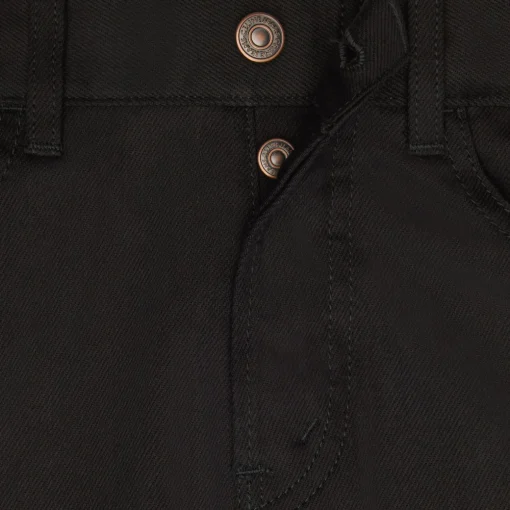 LOU JEANS IN PURE BLACK WASH DENIM