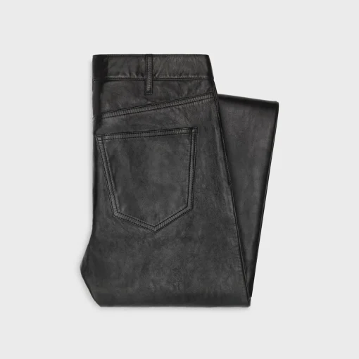 lou jeans in soft lambskin