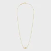 Maillon Triomphe Necklace in Yellow Gold and Diamonds