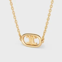 Maillon Triomphe Necklace in Yellow Gold