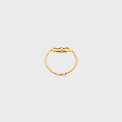 Maillon Triomphe Ring in Yellow Gold