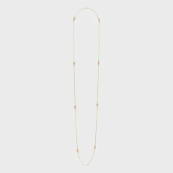Maillon Triomphe Sautoir in Yellow Gold and Diamonds
