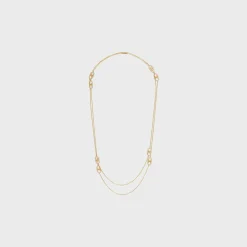 Maillon Triomphe Sautoir in Yellow Gold and Diamonds