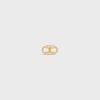 Maillon Triomphe Stud in Yellow Gold and Diamonds