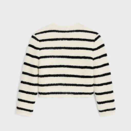 marinière cardigan jacket in wool