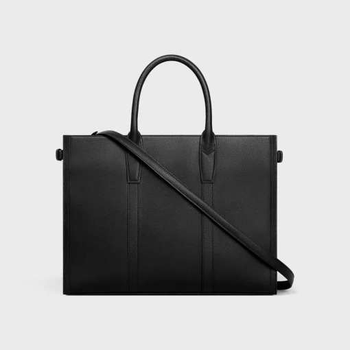 Medium Cabas in Supple calfskin
