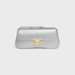 MEDIUM CELINE LOLA BAG in laminated calfskin with celine all-over