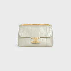 Medium Celine Victoire Bag in PEARLY PYTHON