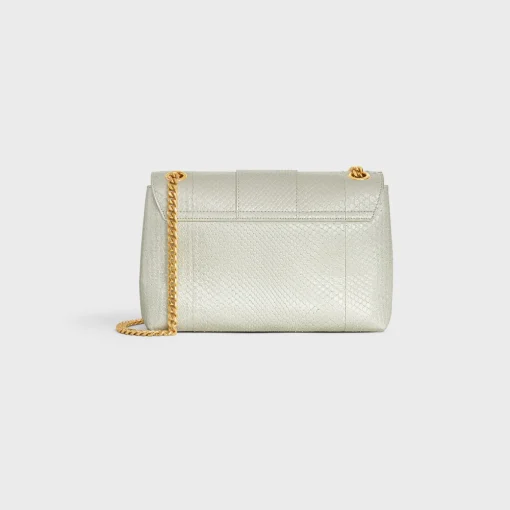 Medium Celine Victoire Bag in PEARLY PYTHON