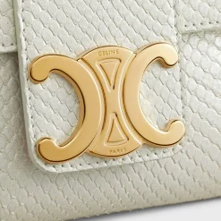Medium Celine Victoire Bag in PEARLY PYTHON