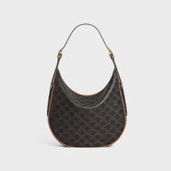 MEDIUM HELOÏSE BAG CUIR TRIOMPHE in TRIOMPHE CANVAS & CALFSKIN