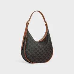 MEDIUM HELOÏSE BAG CUIR TRIOMPHE in TRIOMPHE CANVAS & CALFSKIN