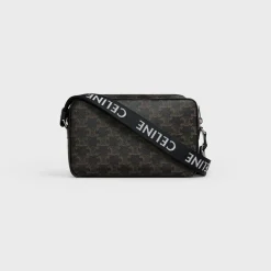 Medium Messenger bag in Triomphe Canvas