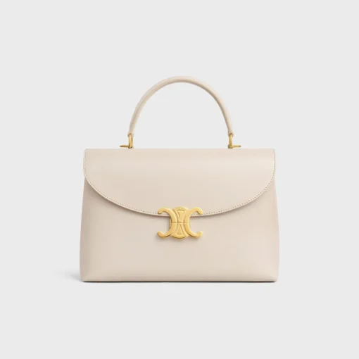 MEDIUM NINO BAG in shiny calfskin