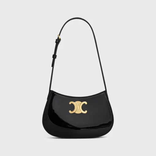 MEDIUM TILLY BAG in PATENT CALFSKIN