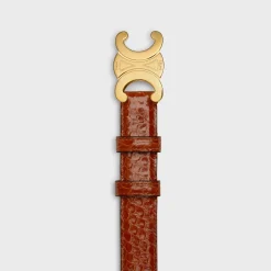 Medium Triomphe Belt in PYTHON