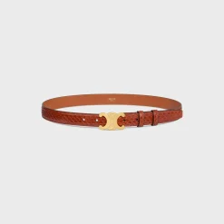 Medium Triomphe Belt in PYTHON