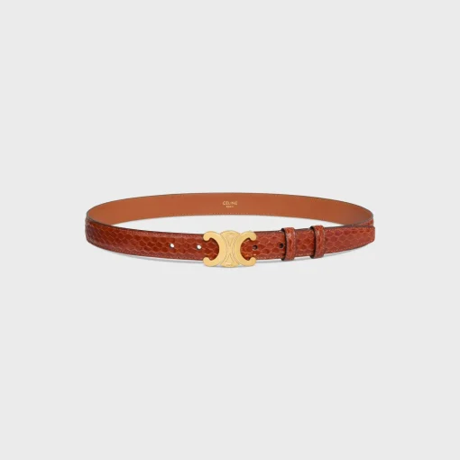 Medium Triomphe Belt in PYTHON
