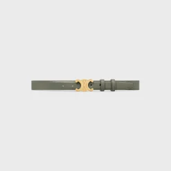 Medium Triomphe Belt in Taurillon Leather