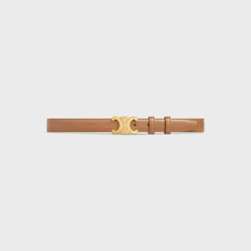 Medium Triomphe Belt in Taurillon Leather