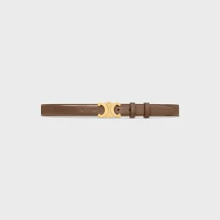 Medium Triomphe Belt in Taurillon Leather