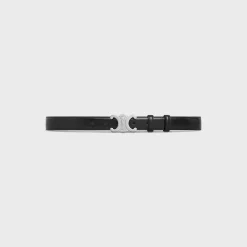 Medium Triomphe Belt in Taurillon Leather