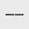 Medium Triomphe Belt in Taurillon Leather