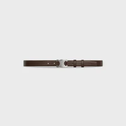 Medium Triomphe Belt in Taurillon Leather