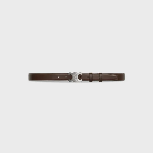 Medium Triomphe Belt in Taurillon Leather
