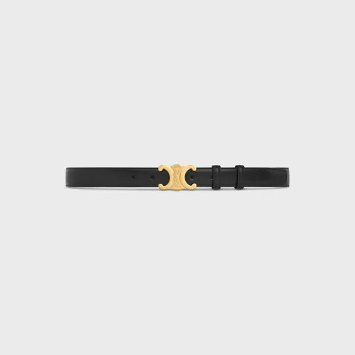 Medium Triomphe Belt in Taurillon Leather