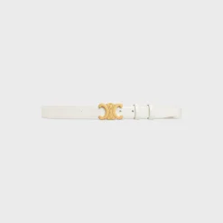 Medium Triomphe Belt in Taurillon Leather