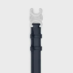 Medium Triomphe Belt in Taurillon Leather