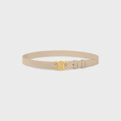 Medium Triomphe Belt in Taurillon Leather