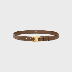 Medium Triomphe Belt in Taurillon Leather