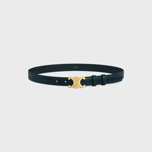 Medium Triomphe Belt in Taurillon Leather