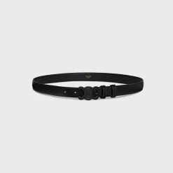 Medium Triomphe Belt in Taurillon Leather