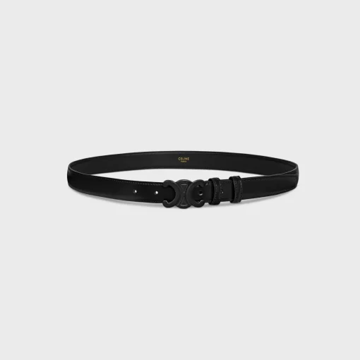 Medium Triomphe Belt in Taurillon Leather