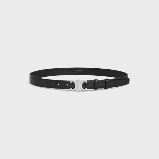 Medium Triomphe Belt in Taurillon Leather