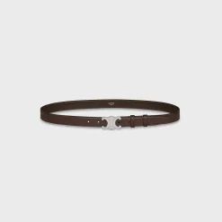 Medium Triomphe Belt in Taurillon Leather