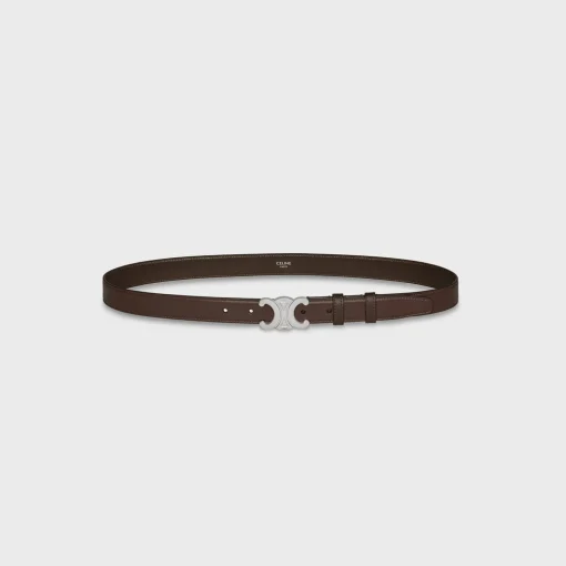 Medium Triomphe Belt in Taurillon Leather