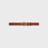 MEDIUM TWIN TRIOMPHE BELT in VINTAGE CALFSKIN