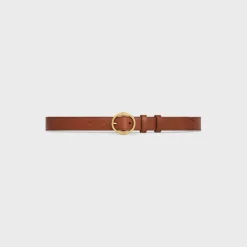 MEDIUM TWIN TRIOMPHE BELT in VINTAGE CALFSKIN