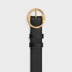 MEDIUM TWIN TRIOMPHE BELT in VINTAGE CALFSKIN