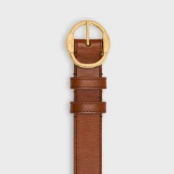 MEDIUM TWIN TRIOMPHE BELT in VINTAGE CALFSKIN
