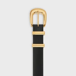 MEDIUM WESTERN BELT in Taurillon Leather
